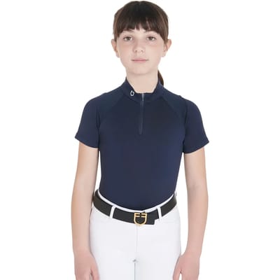 Meisjes trainingsshirts voor paardrijden Equestro Technical