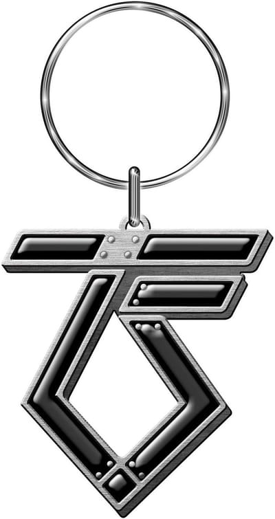 Twisted Sister Logo Unisex Sleutelhanger - Neutraal - Standard