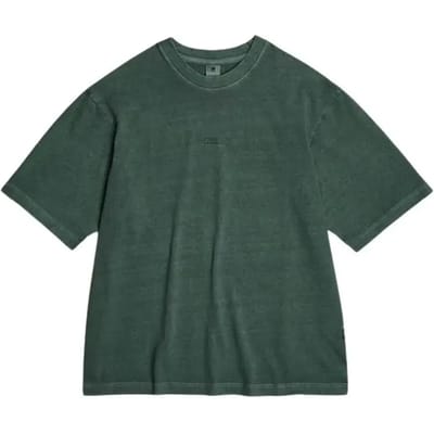 Vierkant T-shirt overgeverfd in het midden van de borst G-Star