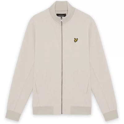 Lyle & Scott Pique Zip Through Track Jacket