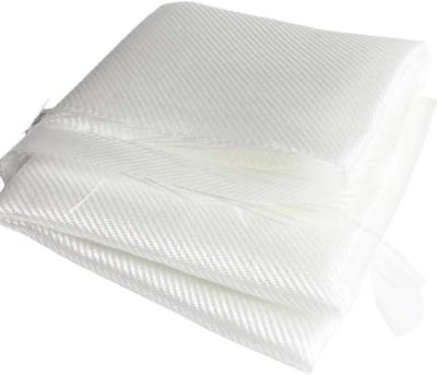 Glasvezelmat - Composiet Doek - Industriële Toepassingen - Sterke Compressieweerstand - 1x1 Meter - Wit