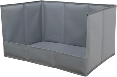 Hondentoilet Hoge Muur - Draagbaar Huisdierpotje - Binnen en Buiten - Inklapbaar Antislip Ontwerp