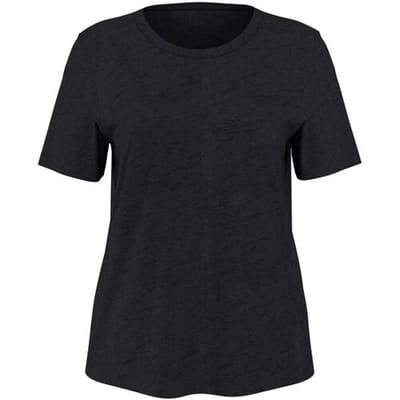 ESMARA Linnen dames T-shirt (Zwart, XS (32/34))