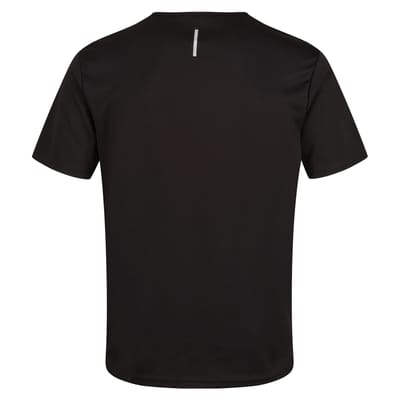 Regatta Heren Pro Reflecterend Vochtafvoerend T-shirt (Zwart)