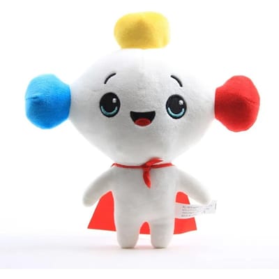 Poupée Peluche True et Le Royaume Arc-en-ciel 18-30cm Chat Bartleby Arc-en-ciel Peluche Jouets en Peluche Doux Cadeaux pour Enfants