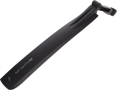 M-Wave Achterspatbord - Verstelbaar - Flexibel - 20-29 inch - Zwart