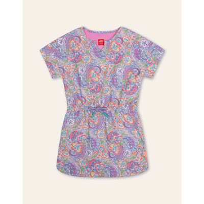 Oilily Dorty Jurk- maat104/4yr Brunnera Blauw