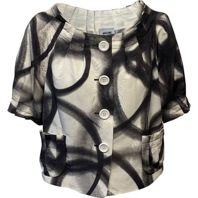 Voordelige en stijlvolle Moschino blouse met knoopsluiting in veelkleurig katoen
