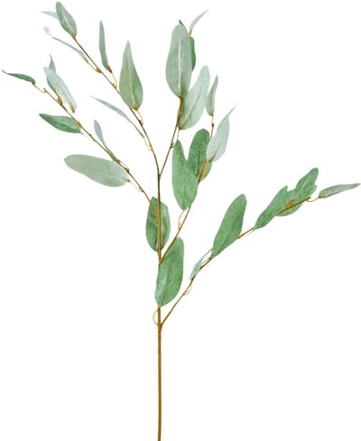 Easyplants | Kunsttak Eucalyptus 86 cm groen | Zijde | Nepbloemen | groen | Onderhoudsvrij | Kant-en-klaar