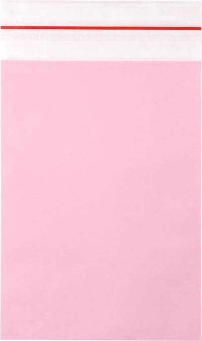 50x Papieren verzendzak Roze Small