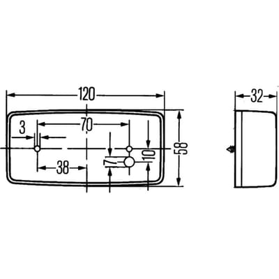 Markeringslicht HELLA 2PS 002 727-001