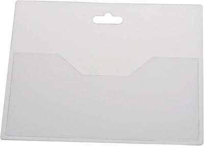 Transparante Open Kaarthouder voor Kaarten 90x60mm - 24 Stuks