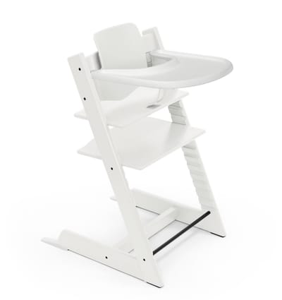 Stokke® Tripp Trapp® Bundle Stoel + Babyset + Tray | White