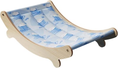Huisdier Ligstoel - Koelbed Hond - Zomerse Ontspanning - Ademend Hout Frame - 53x15x15 cm - Niet gespecificeerd