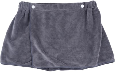 Dailygoods - Saunakilt voor heren, sneldrogende microvezel wikkelhanddoek, saunakilt voor heren, verstelbaar, saunahanddoek met drukknopen, 30 x 140 cm