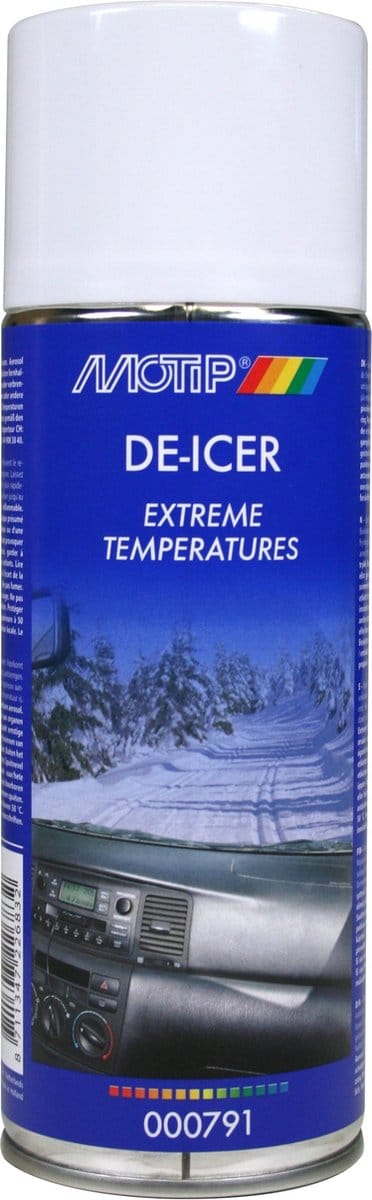 MoTip De-Icer Ruitontdooier Spuitbus Spray 300ml