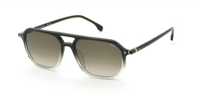 Lozza SL4388 Verde scuro sfumato verde chiaro lucido 57/17/150 MAN Zonnebrillen