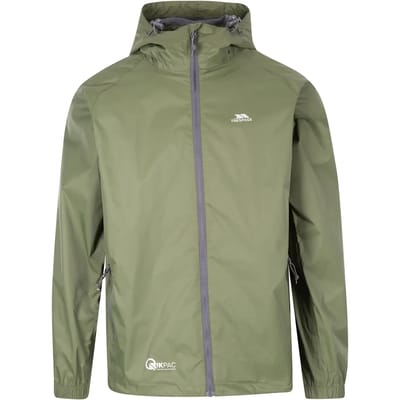 Waterdichte hoodie met rits Trespass Qikpac