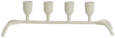 Light & Living Kandelaar Calzada - Wit - 38x11,5x10cm - Modern - Metaal