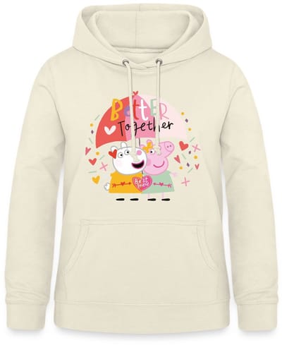 Peppa Pig En Suzy Sheep Better Together Hoodie Dames