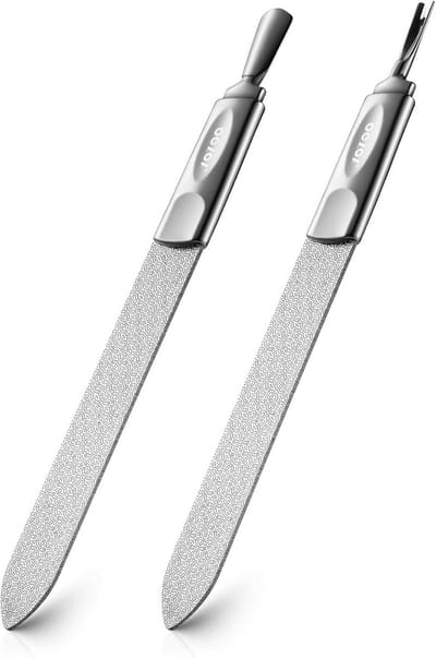 4-in-1 Manicure Set met Nagelvijlen en Cuticle Verwijder Set
