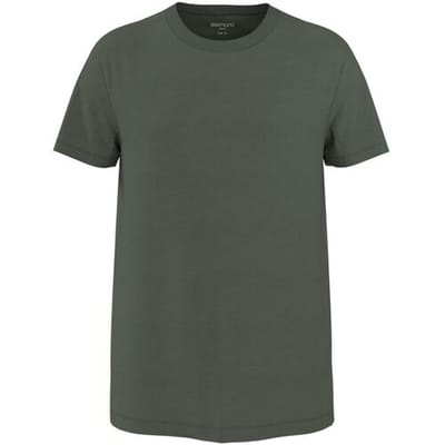 ESMARA MEN Heren T-shirt - 100% katoen (Groen, M)
