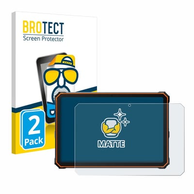 BROTECT - Screenprotector voor Blackview Active 10 Pro 10.95" - Folie Beschermfolie matte 2 Stuks