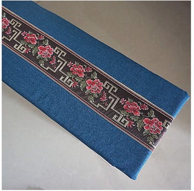 Bench Kussen 2 3 4-zits Bench Pad Kussen met rits, antislip verwijderbare wasbare tuin Patio Patio Rechthoek Bench Kussen Set Kussen 3 cm Dik-Kleur 5 200×35×3cm (79×14×1.2")
