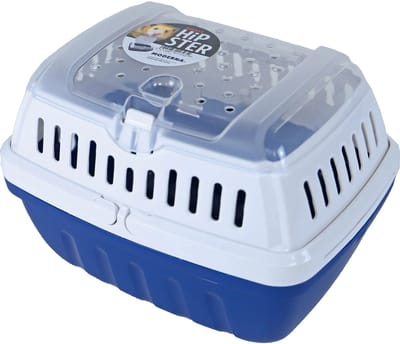 Moderna Moderna reismand Hipster- hamster - muis - klein knaagdier - plastic - klein - small - blauw