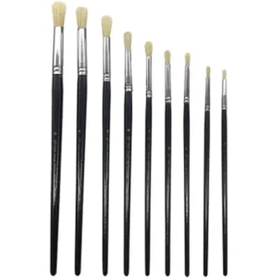 Sencys Set Ronde Kwasten 9st
