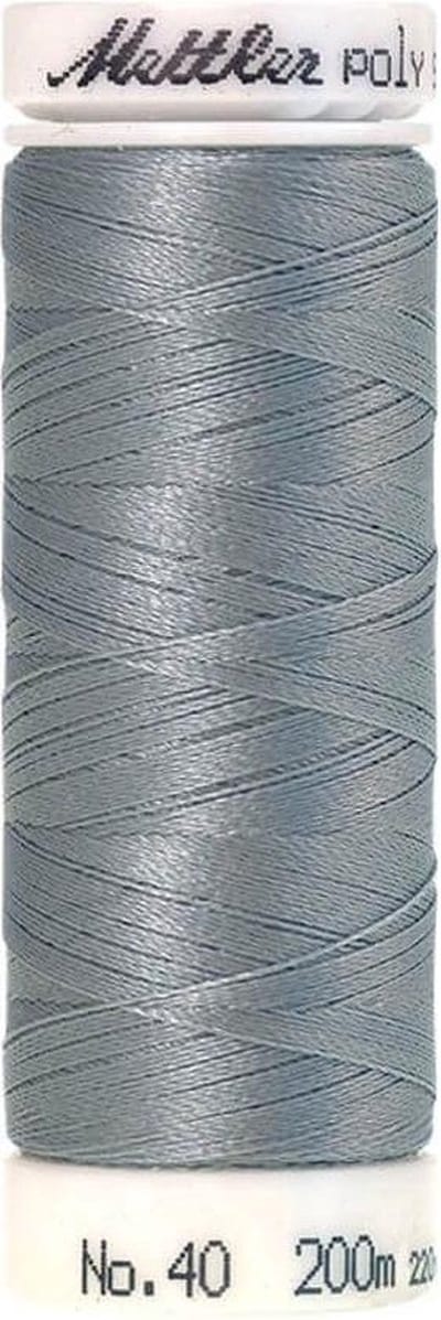 AMANN POLYSHEEN NAAI-BORDUURGAREN, COL-3750 BLAUW-GRIJS, 200M, PER STUK.