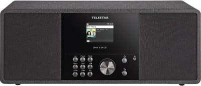 Telestar Telestar DIRA S 24 CD DAB+/FM Stereo Radio met CD-speler Zwart