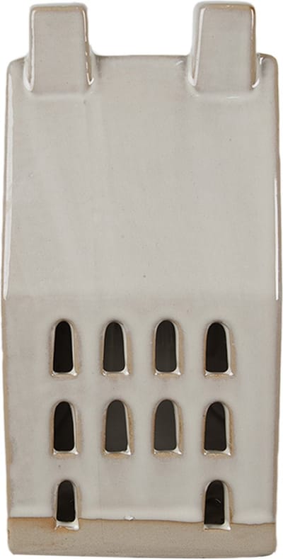 Clayre & Eef Decoratie Huis 15 cm Beige Porselein