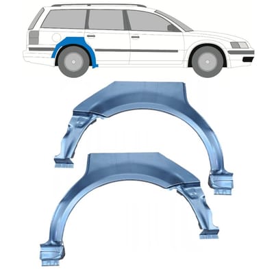 Reparatiepaneel achterspatbord voor Volkswagen Passat B5 1996-2005