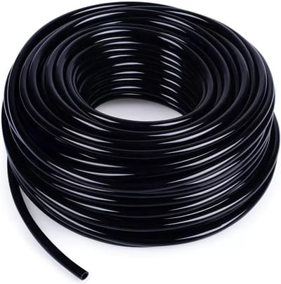 Micro Irrigatieslang voor Druppelberegening - Zwarte Watertoevoerslang 4mm/6mm