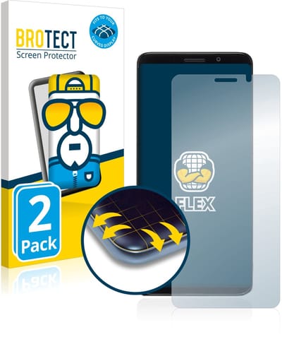 BROTECT - Screenprotector voor Fxtec Pro 1 X - Folie Beschermfolie transparant volledig dekking - 2 Stuks