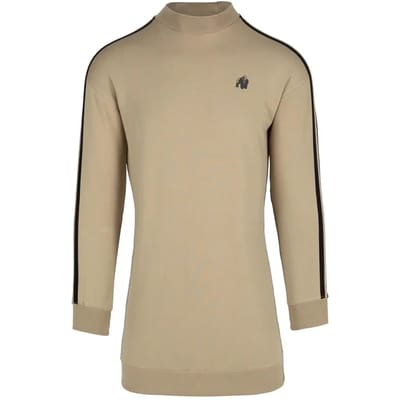 Gorilla Wear Isabella Sweatshirt Jurk - Beige - M