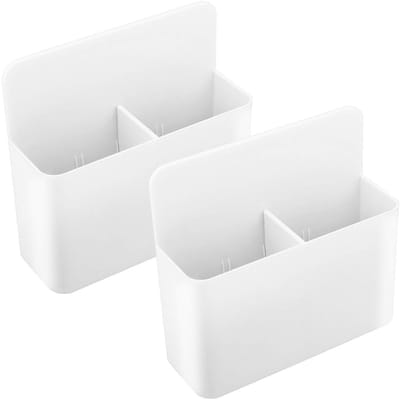 By shayne - Magnetische Markerhouder - Magneetlegplanken - Robuust en Krasbestendig - Wit - Pennenhouder - Schoolbenodigdheden - Geschikt voor K...