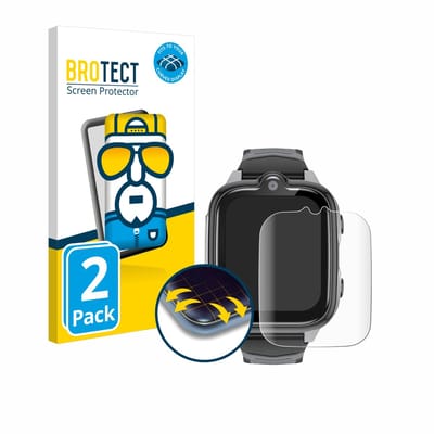 BROTECT - Screenprotector voor Blackview Z10 1.83" - Folie Beschermfolie transparant volledig dekking - 2 Stuks
