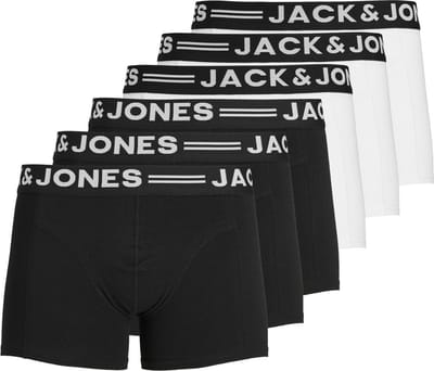 Jack & Jones Heren retro short / pant 6 pack Sense