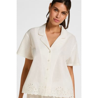 Hunkemöller Jacket Scallop Wit