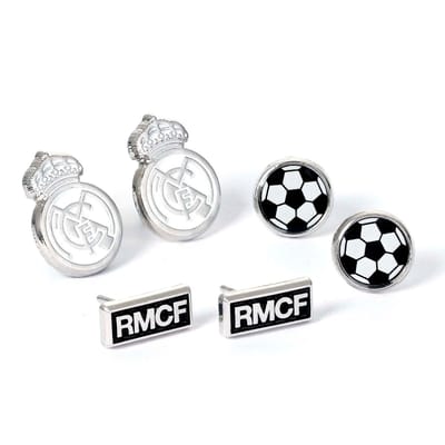 The Carat Shop - Real Madrid Set van 3 Oorbellen