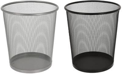 Metalen Prullenbak 30 cm - Duurzaam en Stijlvol Afvalbeheer