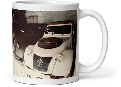 De2pktjes - Sahara 2cv 4x4 mok in een schuur - 300 ml