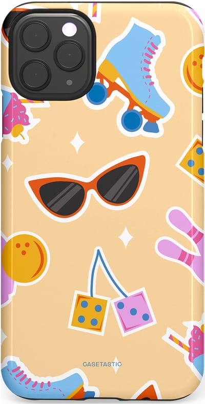 Casetastic Hoesje Geschikt voor Apple iPhone 11 Pro Max - Stijlvolle Beschermende Duo-layer Case - Milkshake vibes