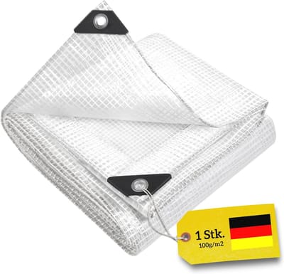 Dekkend waterdicht zeil 3x5 m - Scheurvast en winterbestendig, ideaal voor bescherming tegen alle weersomstandigheden