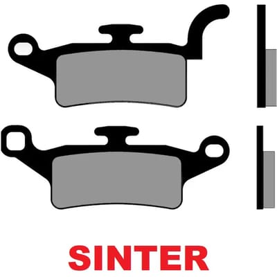 Gesinterde motorfiets remblokken Brenta