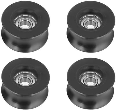 U-Groove Discs voor Deuren en Ramen - U-Belt Pulley Wheel voor Mechanische Apparaten, 8 x 40 x 20.7 mm, Hoogwaardige Schijven, Precisie, Duurzaam