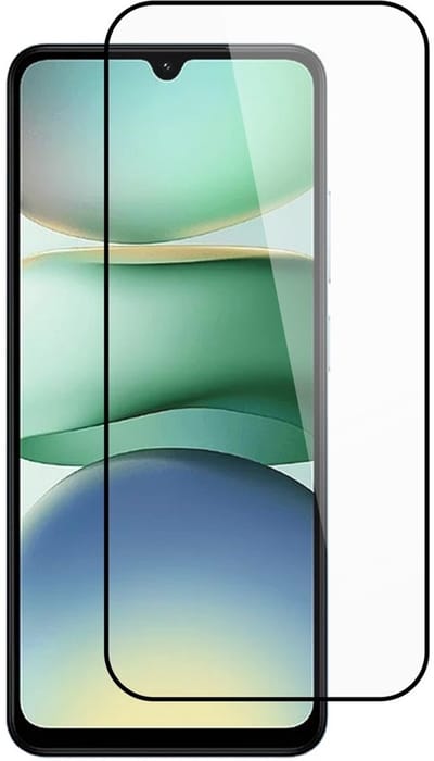 Coverup Screen Protector - Geschikt voor Xiaomi Redmi A5 (173mm) Screen Protector - Coverup Full-Cover 9H Tempered Glass - Zwart
