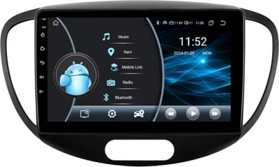 Autoradio met bluetooth - Carplay - Voor Hyundai Grand i10 (2007-2013) - Geschikt voor Apple en Android - Stereo - Navigatie - Navigatiesysteem auto - 2GB 32GB